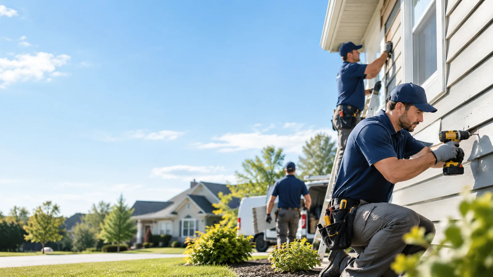Cracked Siding Repair in Ludell, KS